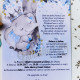 Invitatie Botez Eleganta cu Sigiliu Model Floral si Bebe Print Elefant