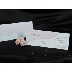 Invitatie de nunta eleganta roz pal 30092