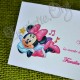 Plic de bani botez cu Minnie Mouse roz