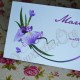 Plic de bani cu Floare de Iris