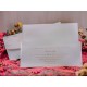 Invitatie de nunta cu model floral vinatage 50518