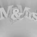 Scris Decor lemn "Mr & Mrs"