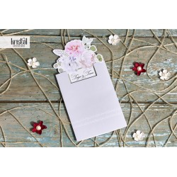 Invitatie de Nunta Eleganta cu Model Floral 70312