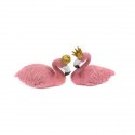 Ornament Flamingo Roz Rege si Regina - Decor Eveniment