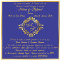 Invitatie electronica Royal Blue