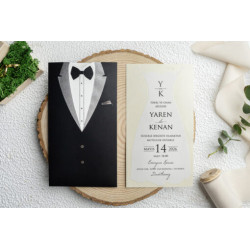 Invitatie de Nunta Mire si Mireasa 9374