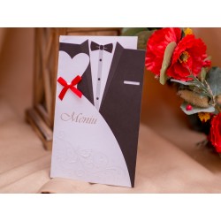 Meniu de nunta elegant cu miri 3906