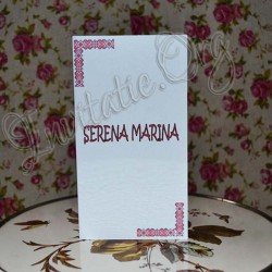 Invitatie Handmade cu model traditional