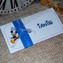 Invitatie de botez Mickey Mousse O1