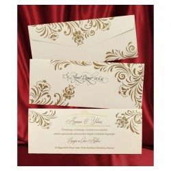 Invitatie de nunta vintage 2622
