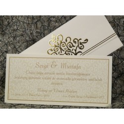 Invitatie de nunta eleganta 486