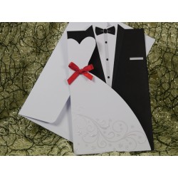 Invitatie de nunta cu miri 594