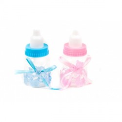 Marturie botez Biberon din plastic 