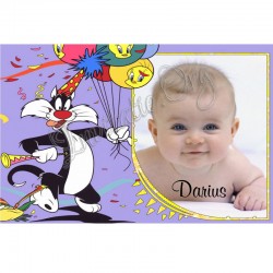 Marturii de Botez Magnet Tweety si motanul Silvester