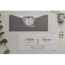 Invitatie de Nunta Eleganta 9167